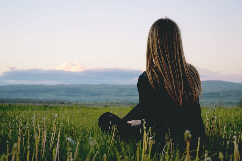girl in nature
